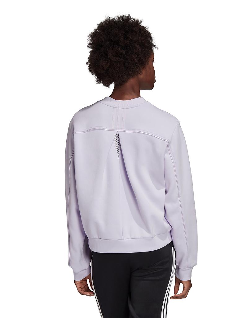 ADIDAS Damen Pleated Sweatshirt lila | XS ADIDAS Damen Pleated Sweatshirt lila | XS